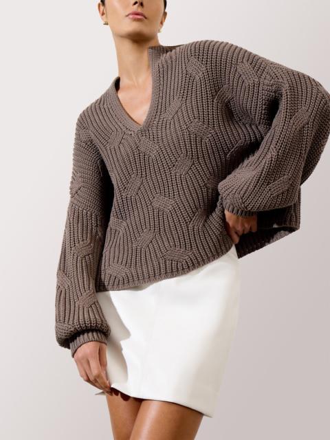 The Grayson Cable Pullover