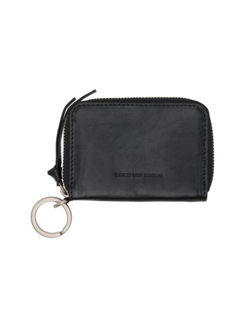 Black Leather Card Holder