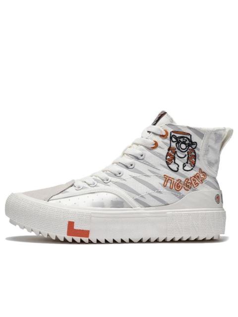 (WMNS) Li-Ning Classic Canvas Hi x Disney Tigger 'White' AGCS334-1