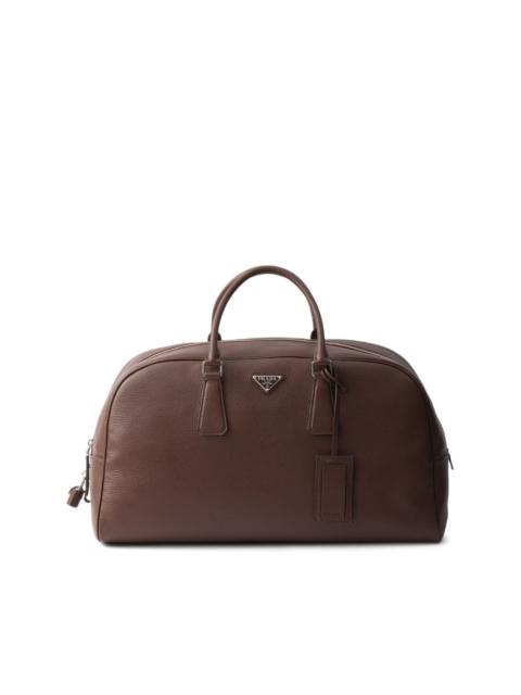 soft leather duffle bag
