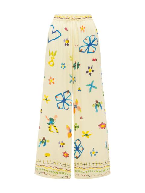 Sidi Silk Palazzo Silk Pant