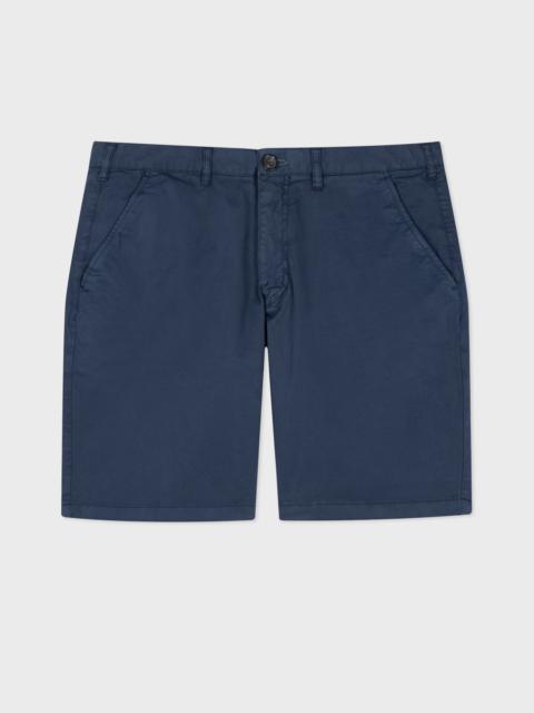 Garment-Dyed Stretch Pima-Cotton Shorts