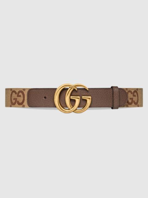 GUCCI GG Marmont jumbo GG wide belt | REVERSIBLE