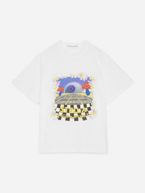 Day Trip Print Cotton T-Shirt