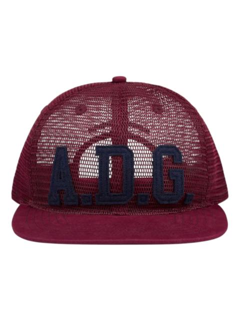 Denim Tears ADG Mesh Cap Burgundy