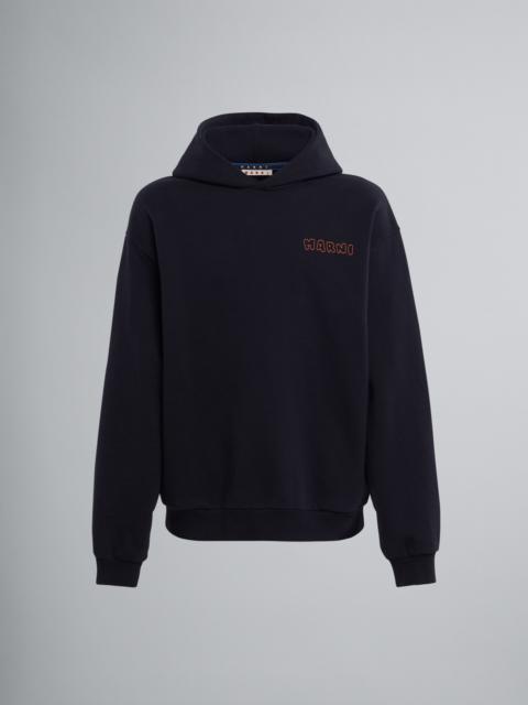 VIBRATING FLOWER PRINT BIO COTTON SWEATSHIRT