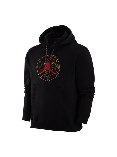 Air Jordan Logo Hoodies 'Black' DX6595-010