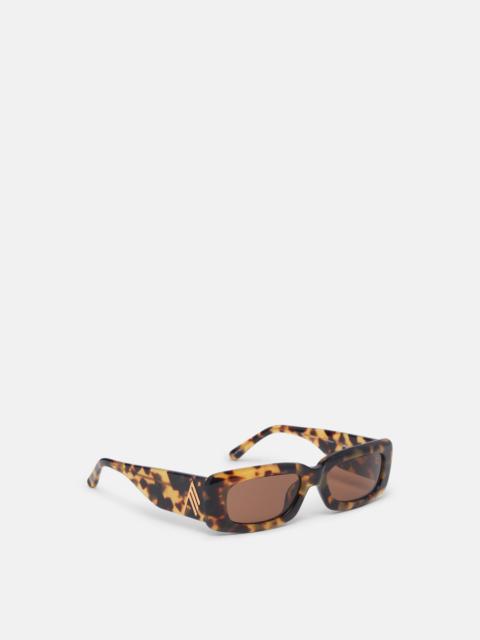''MINI MARFA'' TORTOISE SUNGLASSES