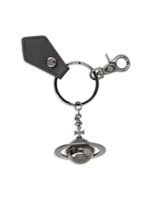 3D Orb Gunmetal keyring
