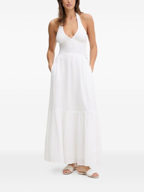 Shay halterneck maxi dress