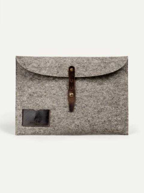 MISHA 15” LAPTOP SLEEVE  -  NATURAL FELT