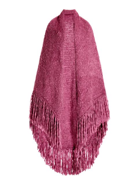 Lauren Wrap Scarf fuchsia