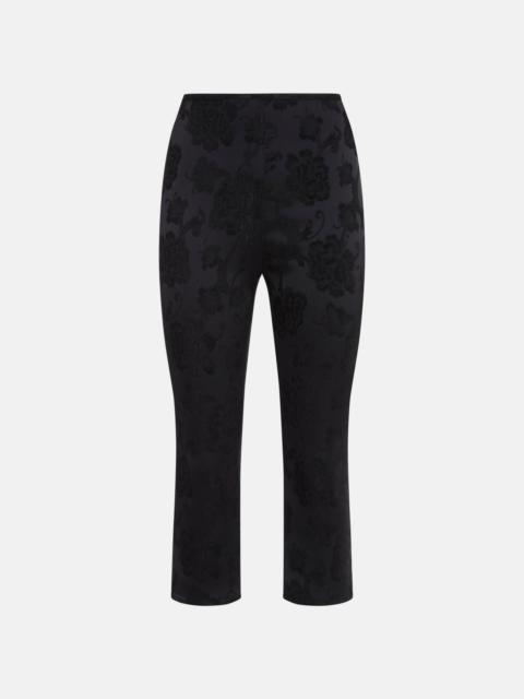 JACQUARD CAPRI PANTS