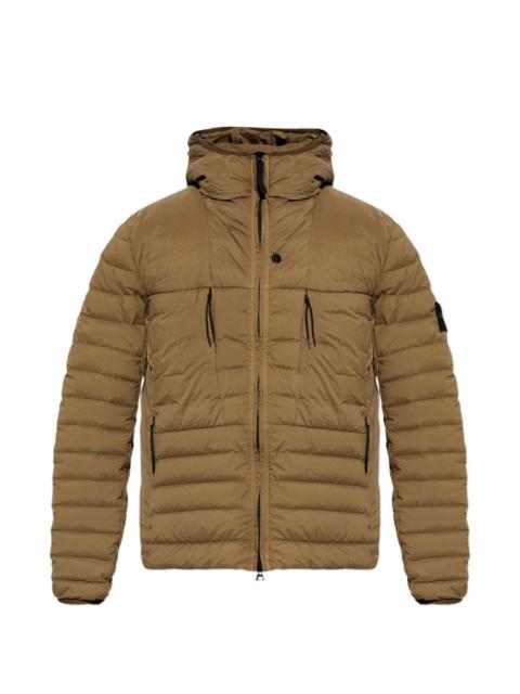 hooded padded jacket