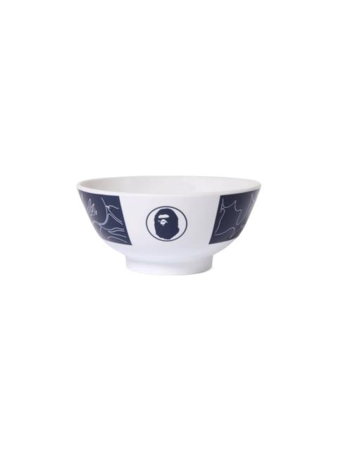 BAPE Solid Camo Rice Bowl 'White'