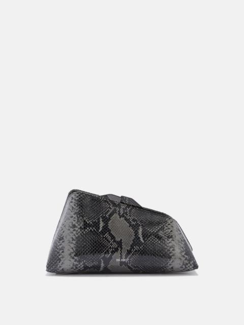 ''8.30 PM'' BLACK AND GREY OVERSIZED CLUTCH