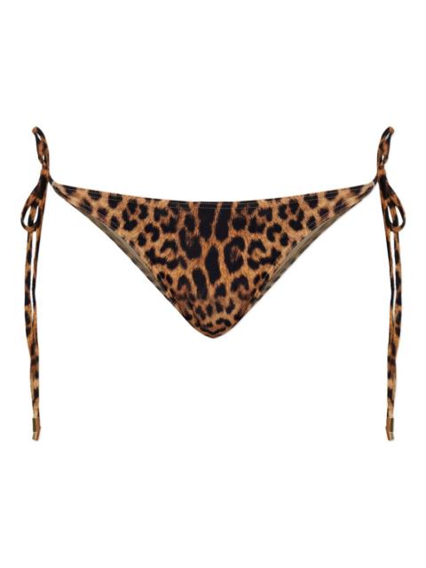 animal-print bikini bottoms