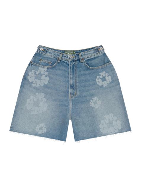 Denim Tears Laser Wreath Denim Short Blue