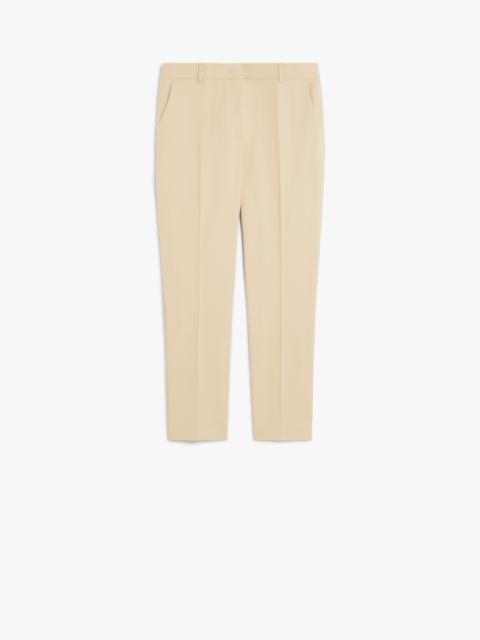 VITE Stretch cotton cigarette trousers