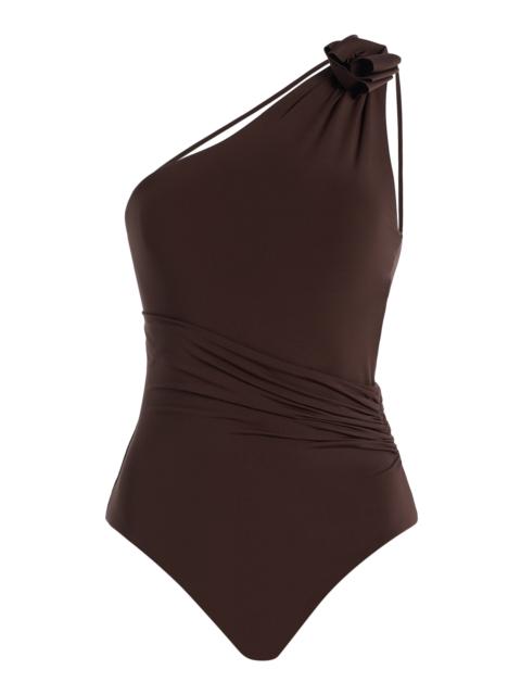 Exclusive Ecos One-Piece Swimsuit brown