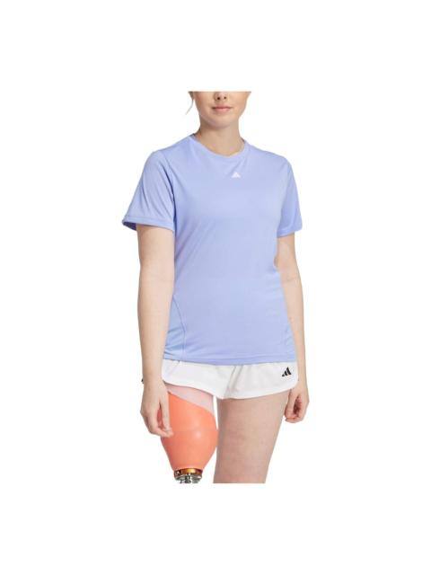 (WMNS) adidas Designed for Training T-shirt 'Blue Spark' IY9162
