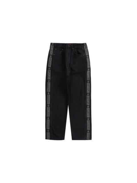 Supreme Snap-Off Baggy Jean Washed Black