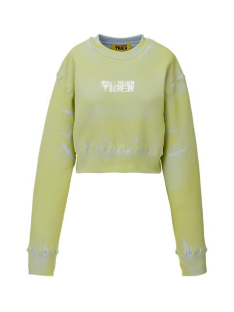 WOMEN'S PRINTED SWEAT TOP