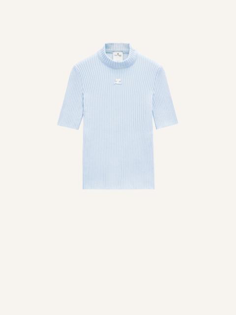 REEDITION KNIT TOP SHORT SLEEVES