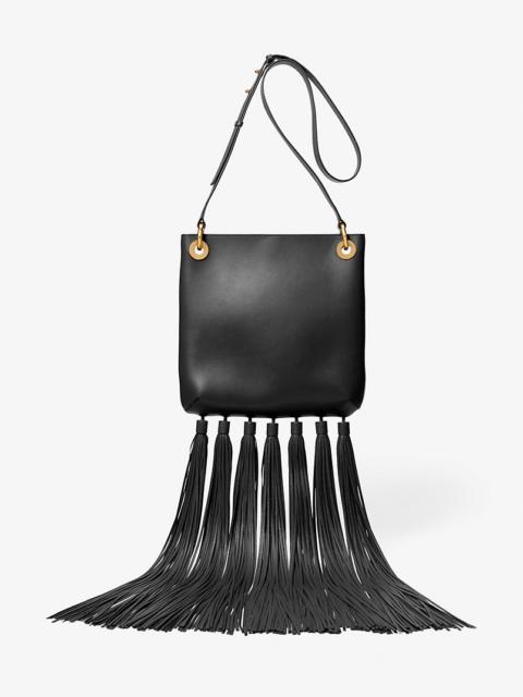 Tate Medium Tassel Leather Crossbody Bag