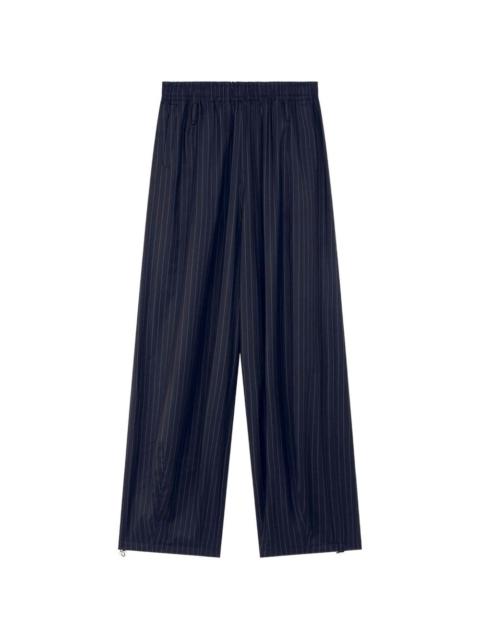 Oakdale pinstripe trousers