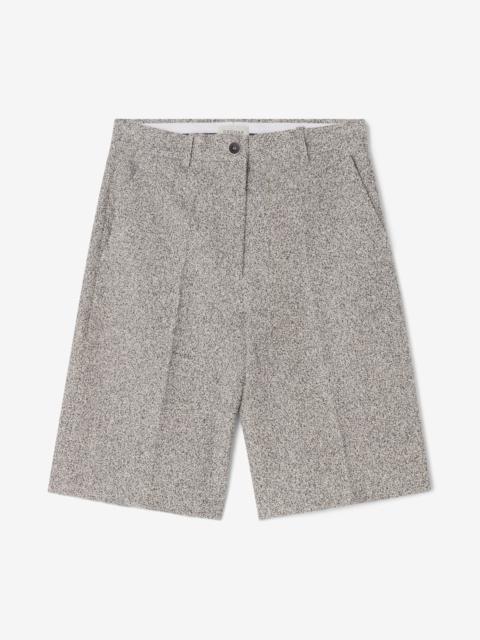 Bouclé shorts