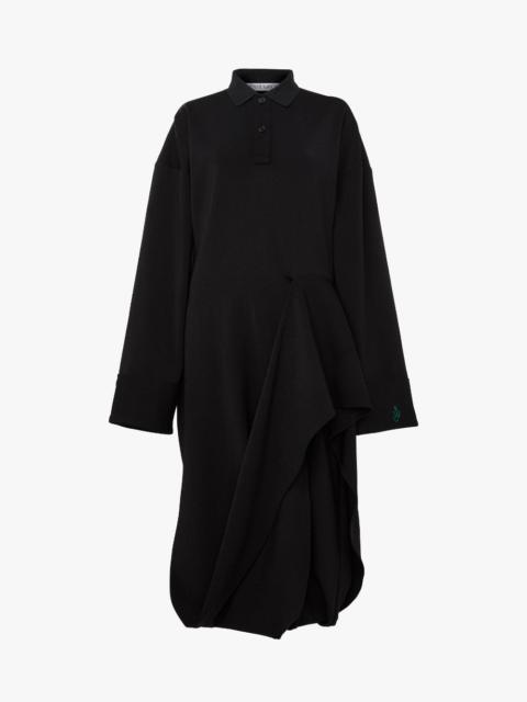 SCULPTURAL POLO DRESS