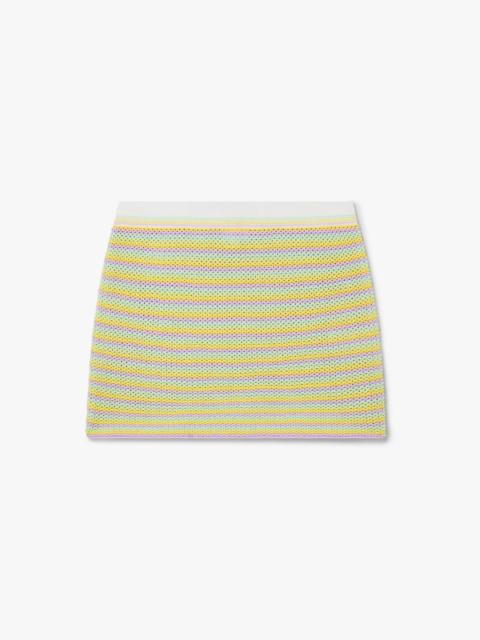 Bourgeois Striped Mini Skirt | Casablanca Paris
