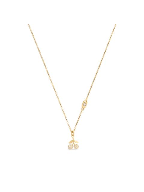 cherry-pendant necklace