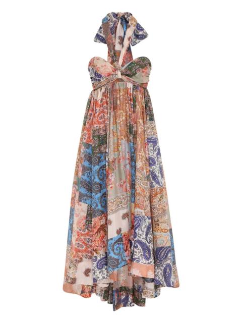 DEVI HALTER MAXI DRESS