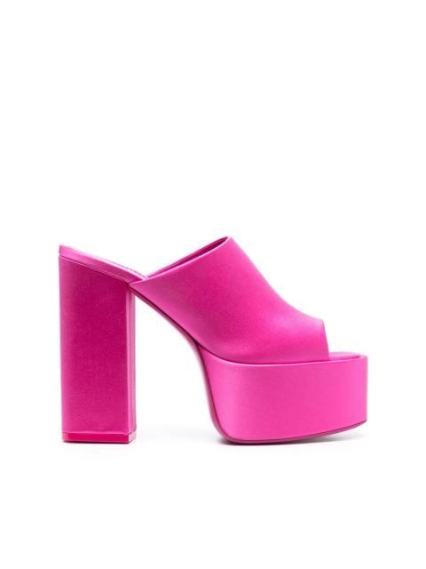 Sasha 135mm open toe mules