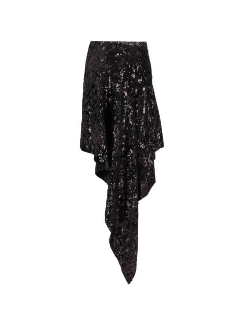 Cascata sequined skirt