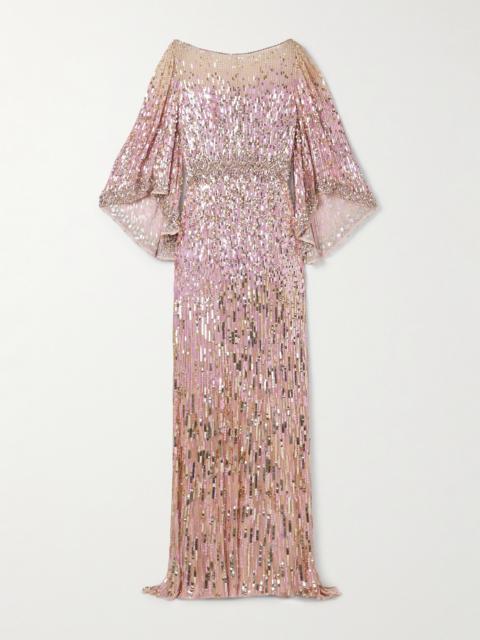 Ines Embellished Tulle Gown