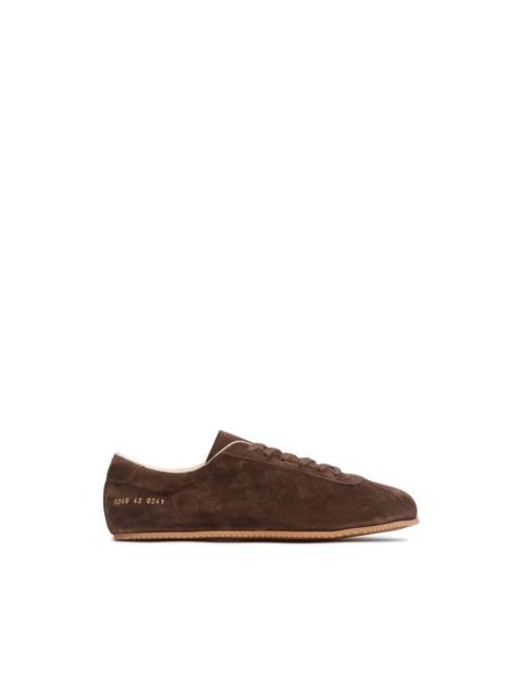 Driving suede sneakers