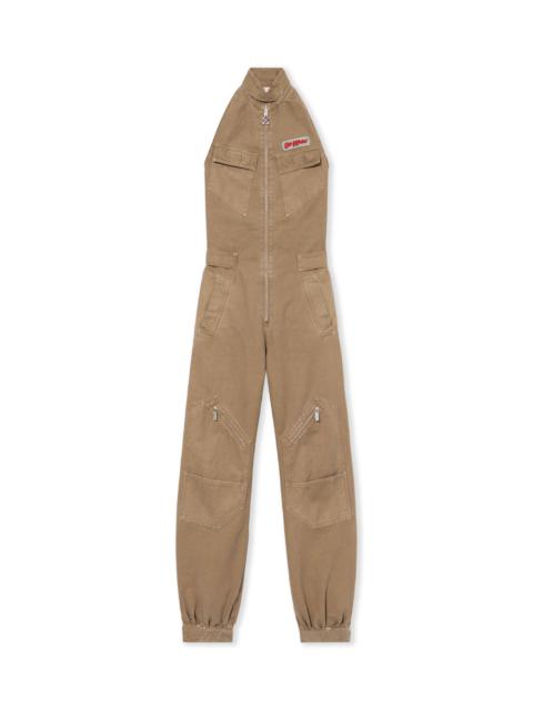 Canvas Pocket Jumpsuit
