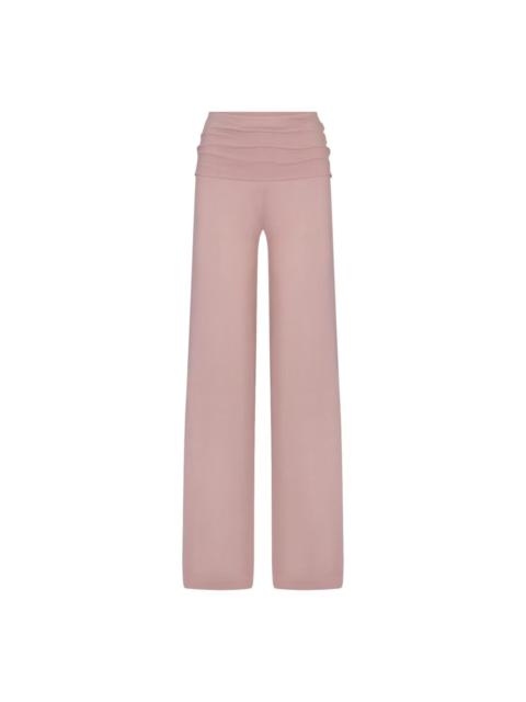 Nike x SKIMS Stretch Knit Foldover Wide Leg Pant 'Himalayan' PTLEG10176W-HIM