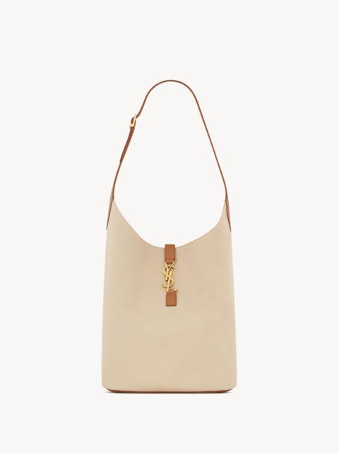 LE 5 À 7 HOBO IN CANVAS AND LEATHER