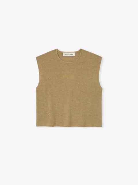 Signature Rib Knit Crop Top