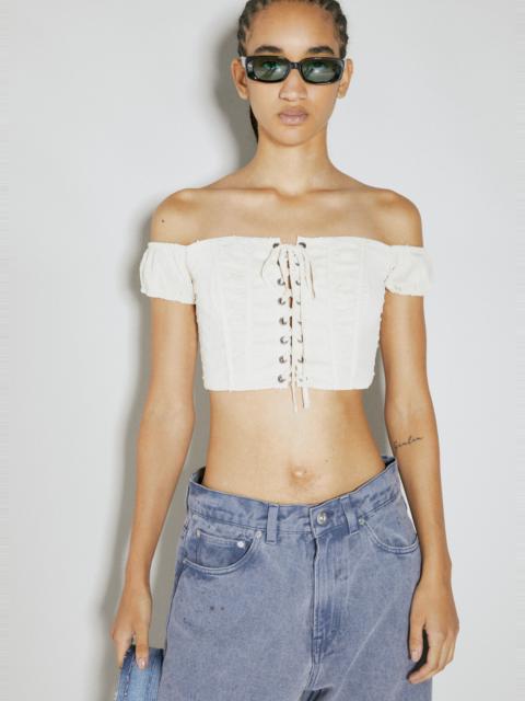 Lace Corset Crop Top
