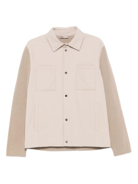 pocket panelled jacket