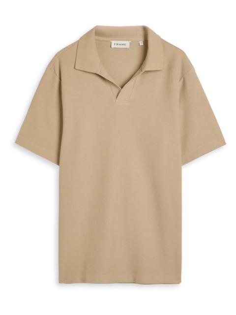 Frame Piqué Cotton Polo Shirt