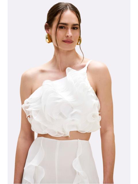 CHIFFON WONDERLAND FLUTTER TOP