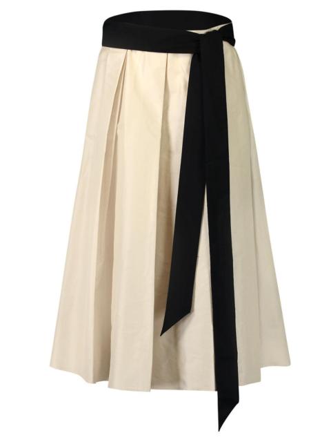Belted Midi Skirt