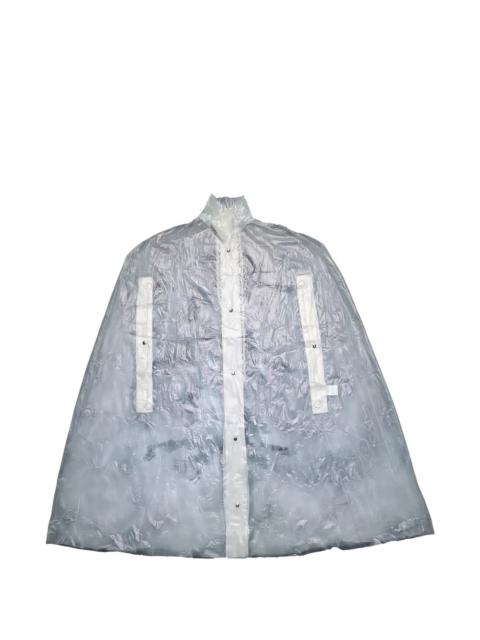 graphic-print raincoat