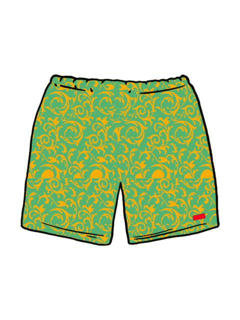 Supreme Nylon Water Short (SS20) Teal Floral